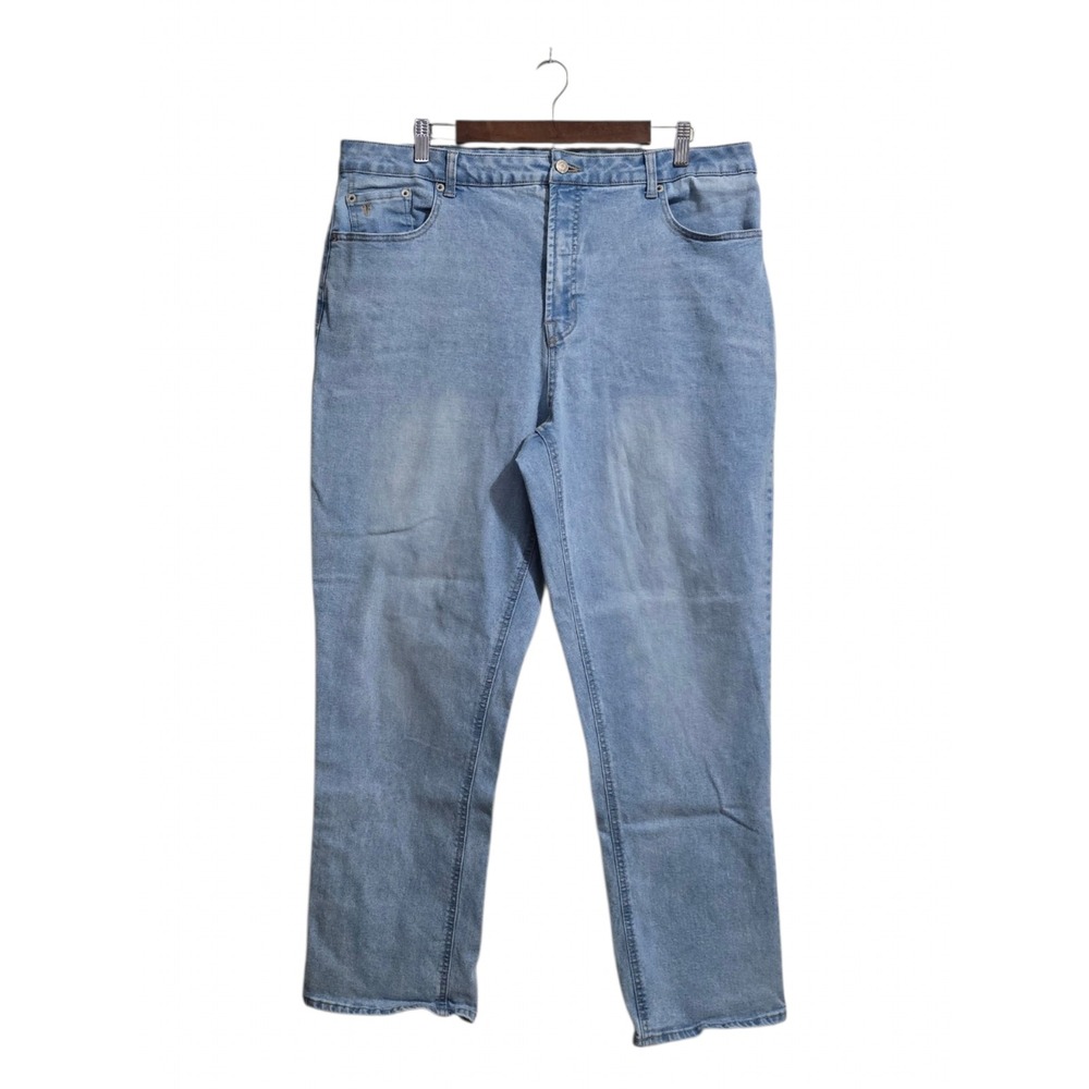 Frye High Rise Straight Leg Cropped Jeans In Stevie Wash Sz 16